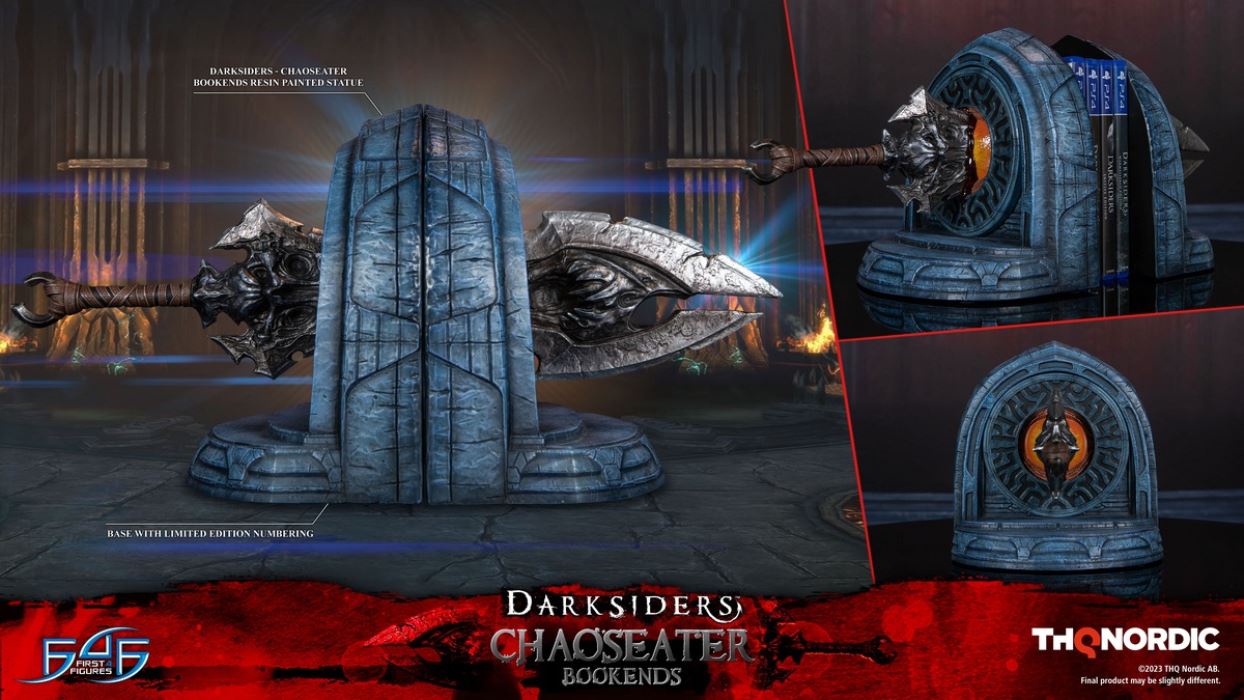 Darksiders Series- Chaoseater Bookends