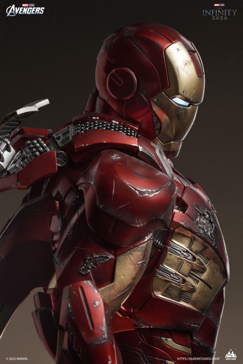 Iron Man Mark7 Battle Damaged Edition - Avenger 1/3