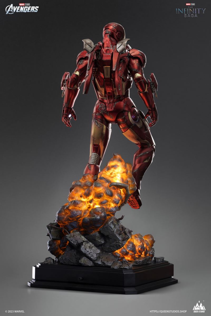 Iron Man Mark7 Battle Damaged Edition - Avenger 1/3