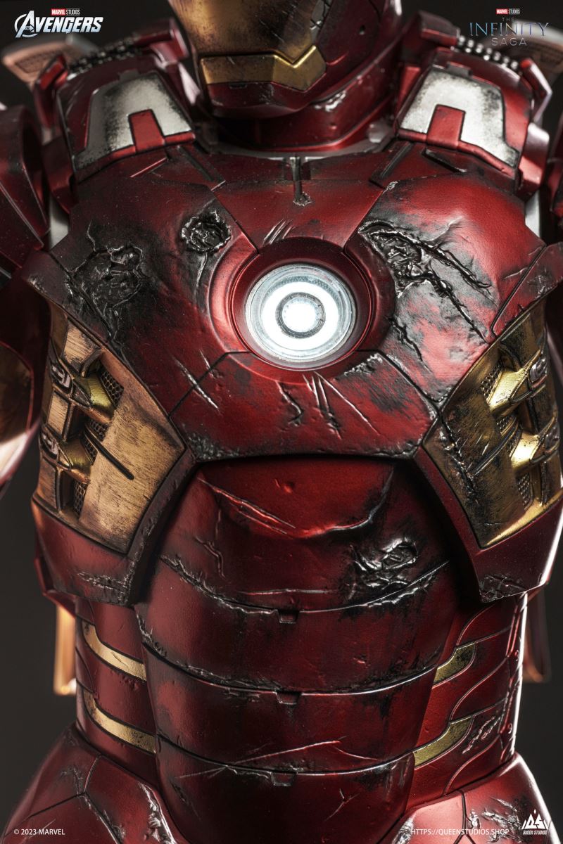 Iron Man Mark7 Battle Damaged Edition - Avenger 1/3