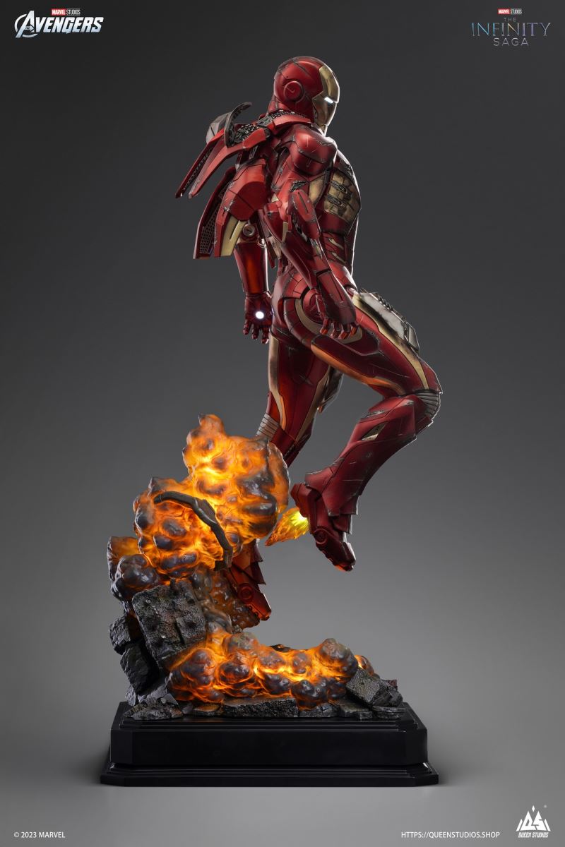 Iron Man Mark7 Battle Damaged Edition - Avenger 1/3