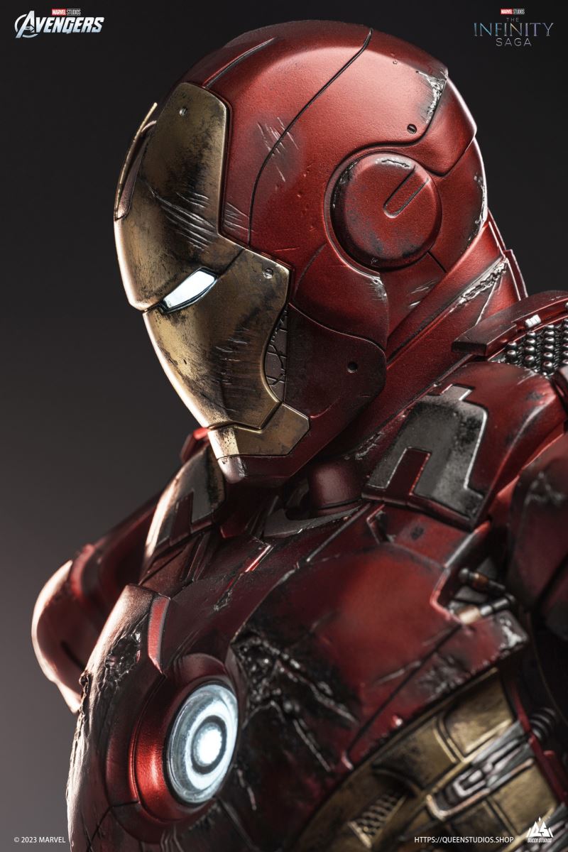 Iron Man Mark7 Battle Damaged Edition - Avenger 1/3