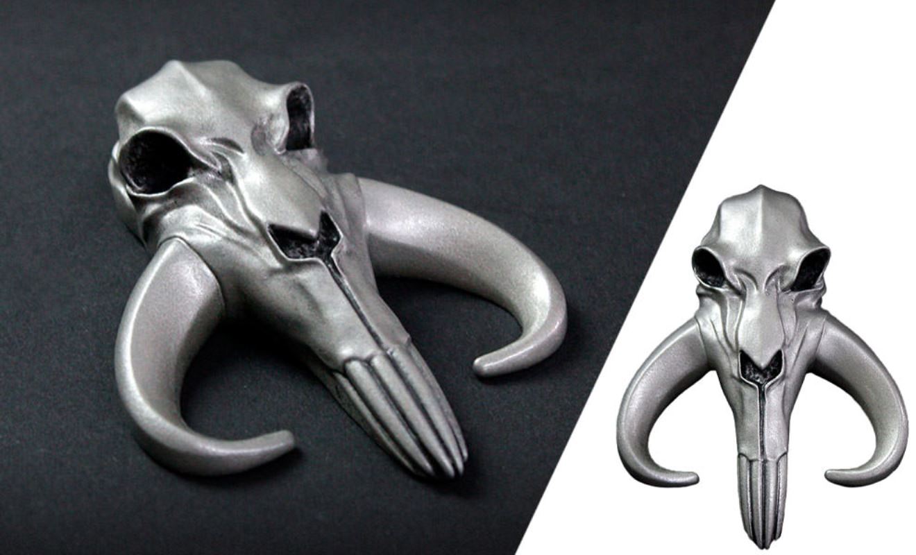 BESKAR MYTHOSAUR SKULL MAGNET