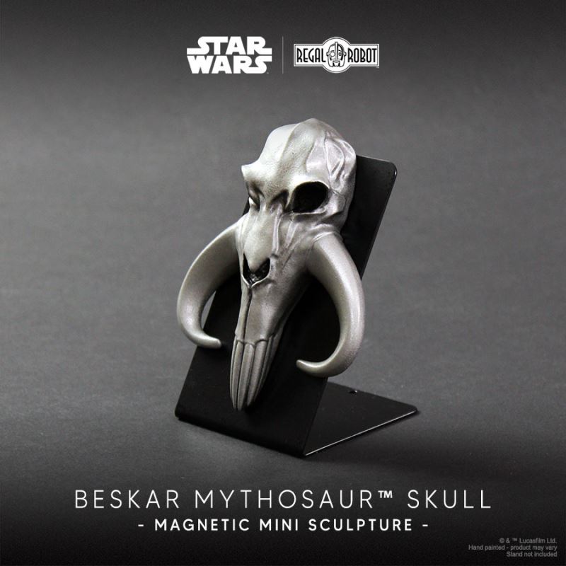 BESKAR MYTHOSAUR SKULL MAGNET