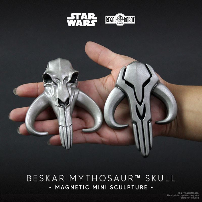 BESKAR MYTHOSAUR SKULL MAGNET