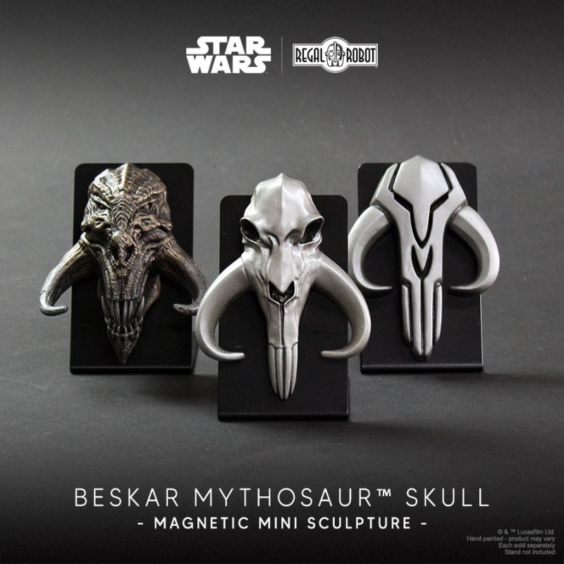 BESKAR MYTHOSAUR SKULL MAGNET