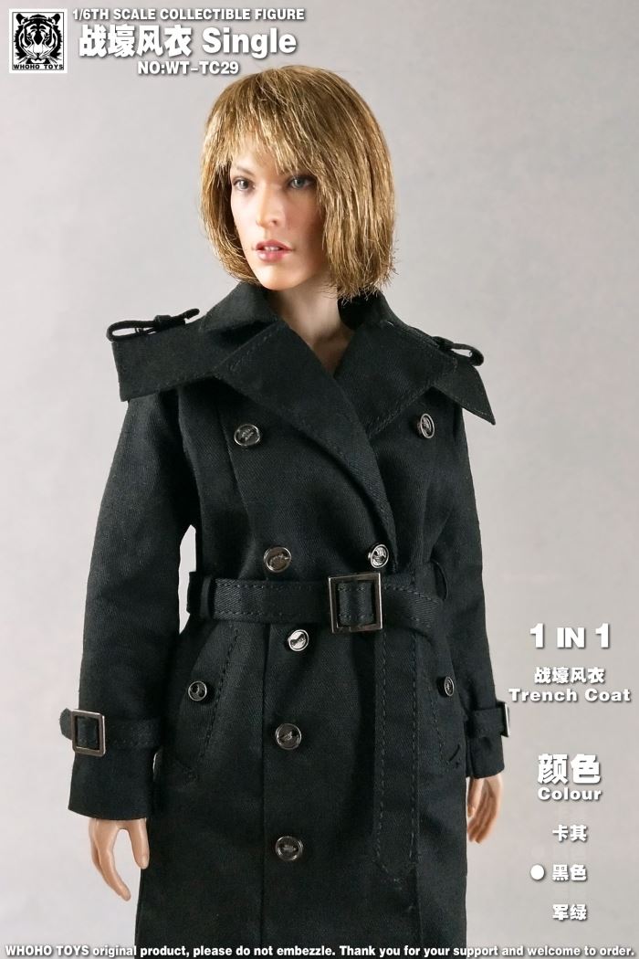 women's trench coat 1/6