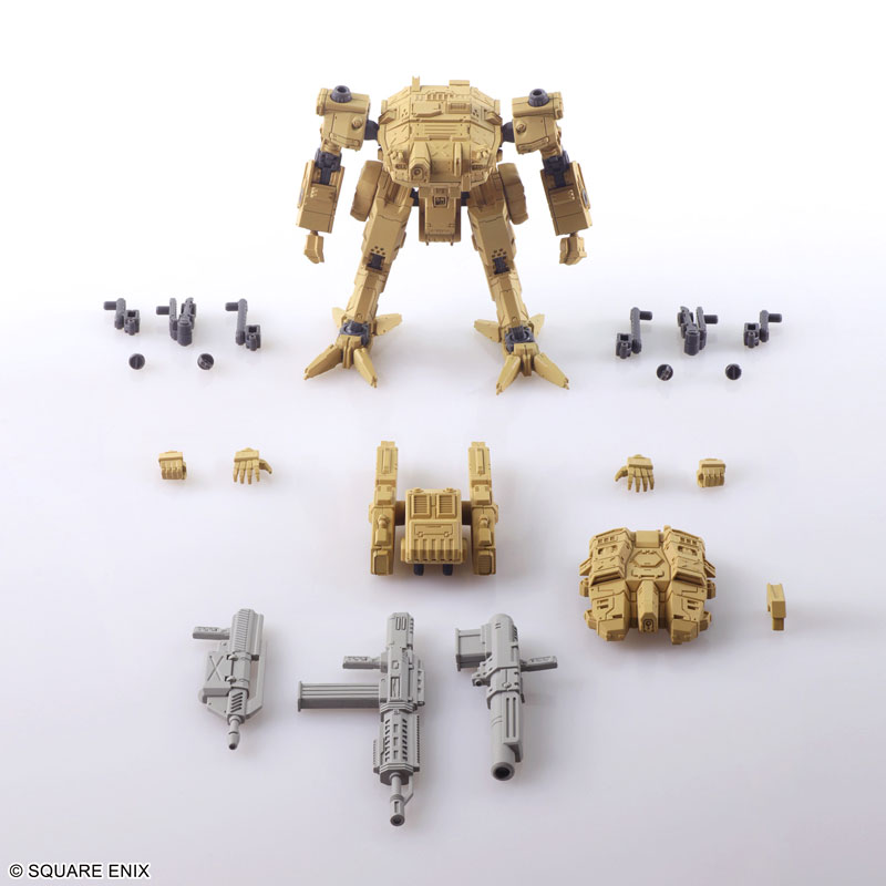 Front Mission Structure Arts 1/72 Plastic Model Kit Series Vol.6 Complete 4 TypeBOX