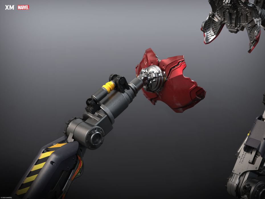 Iron Man (Suit Up) Ver B 1/4 Scale