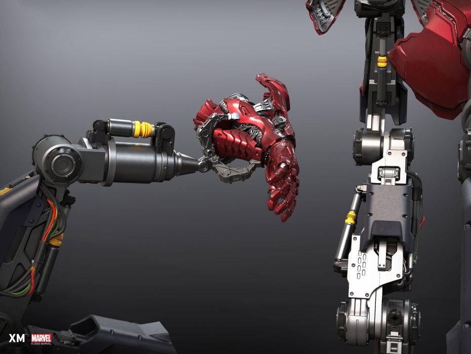 Iron Man (Suit Up) Ver B 1/4 Scale