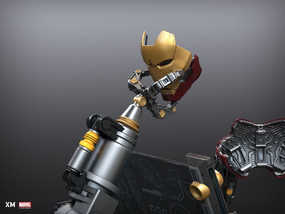 Iron Man (Suit Up) Ver B 1/4 Scale