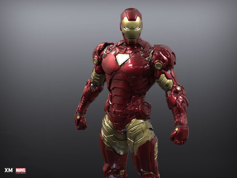 Iron Man (Suit Up) Ver B 1/4 Scale