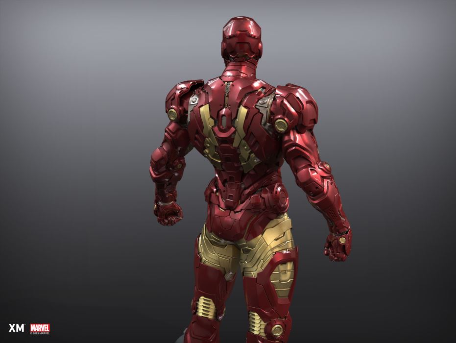 Iron Man (Suit Up) Ver B 1/4 Scale