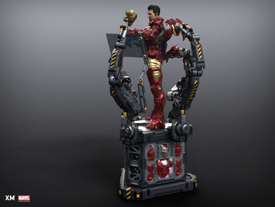 Iron Man (Suit Up) Ver B 1/4 Scale