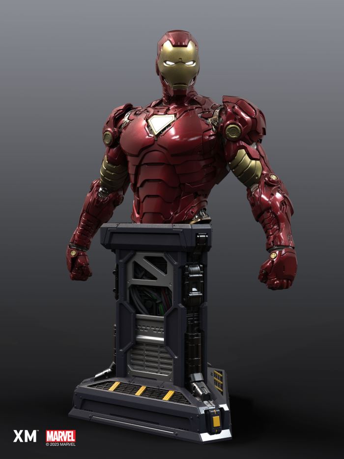 Iron Man (Suit Up) Ver B 1/4 Scale