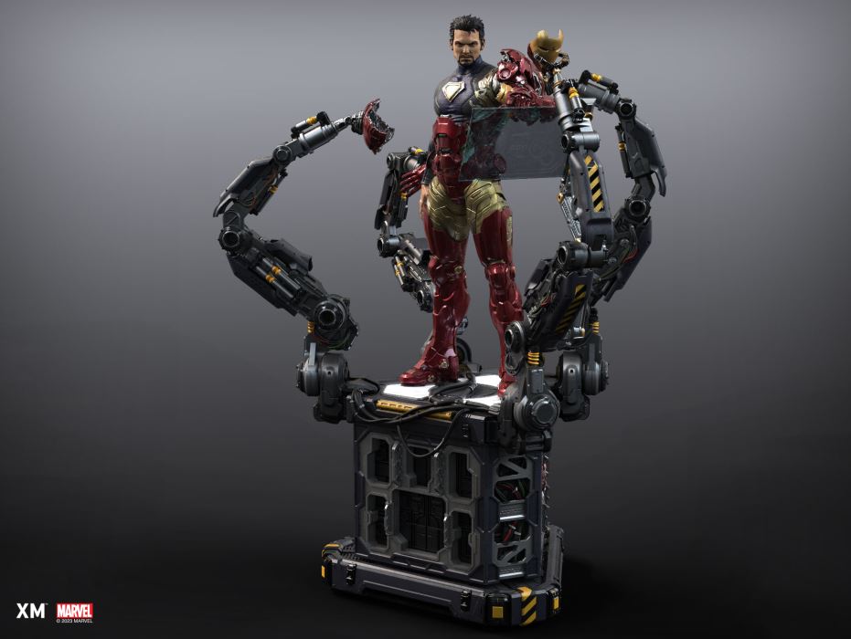 Iron Man (Suit Up) Ver B 1/4 Scale