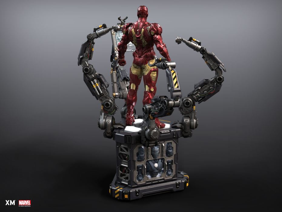Iron Man (Suit Up) Ver B 1/4 Scale