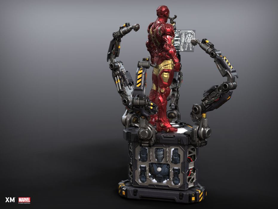 Iron Man (Suit Up) Ver B 1/4 Scale