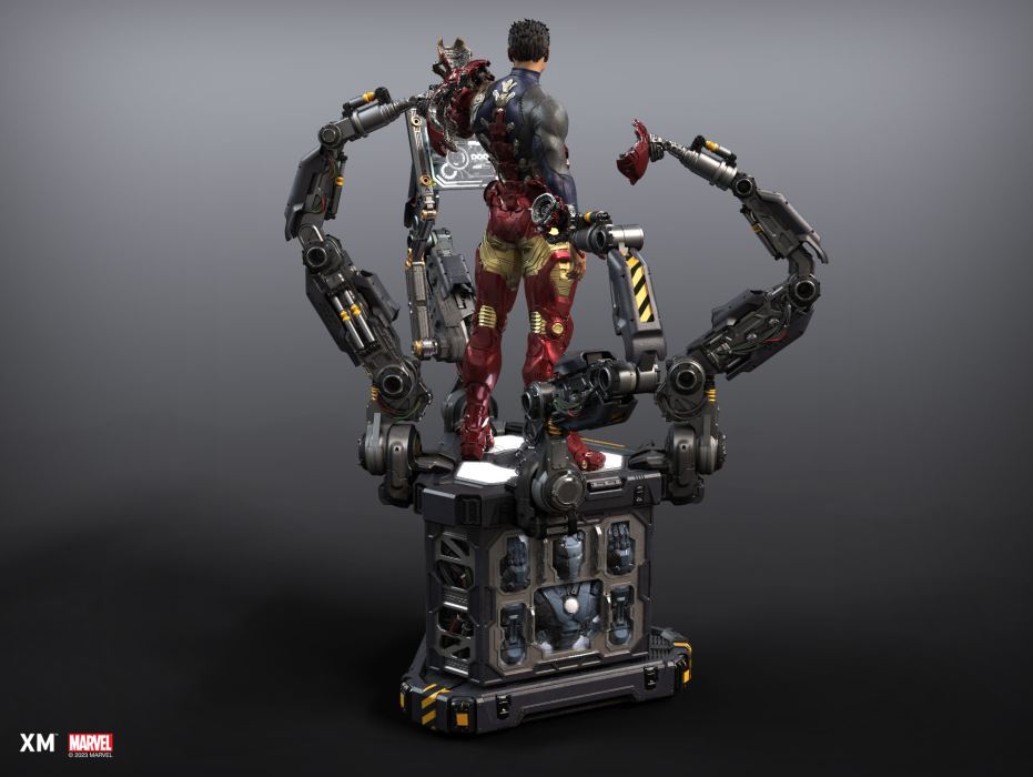 Iron Man (Suit Up) Ver B 1/4 Scale