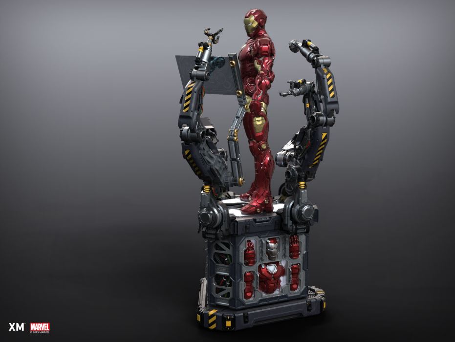 Iron Man (Suit Up) Ver B 1/4 Scale