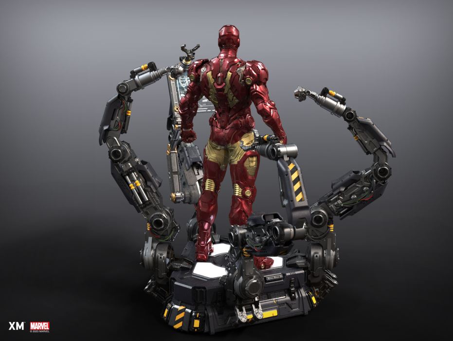 Iron Man (Suit Up) Ver B 1/4 Scale