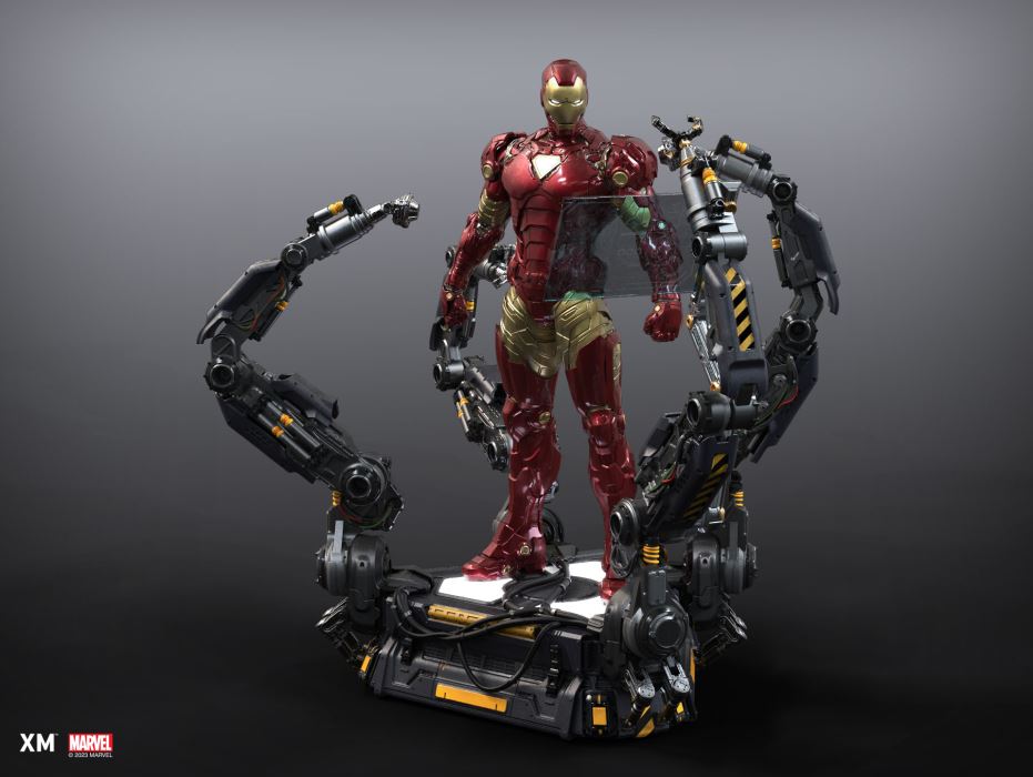 Iron Man (Suit Up) Ver B 1/4 Scale