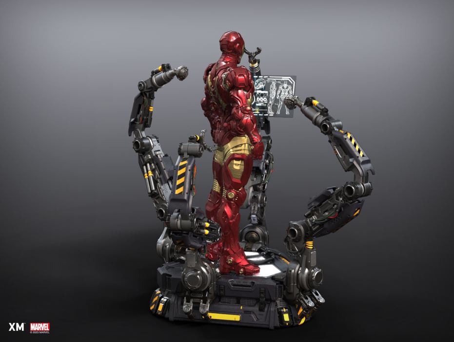 Iron Man (Suit Up) Ver B 1/4 Scale
