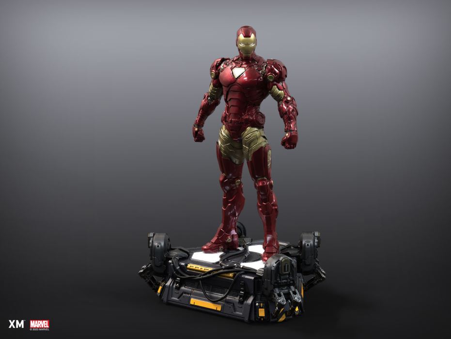 Iron Man (Suit Up) Ver B 1/4 Scale