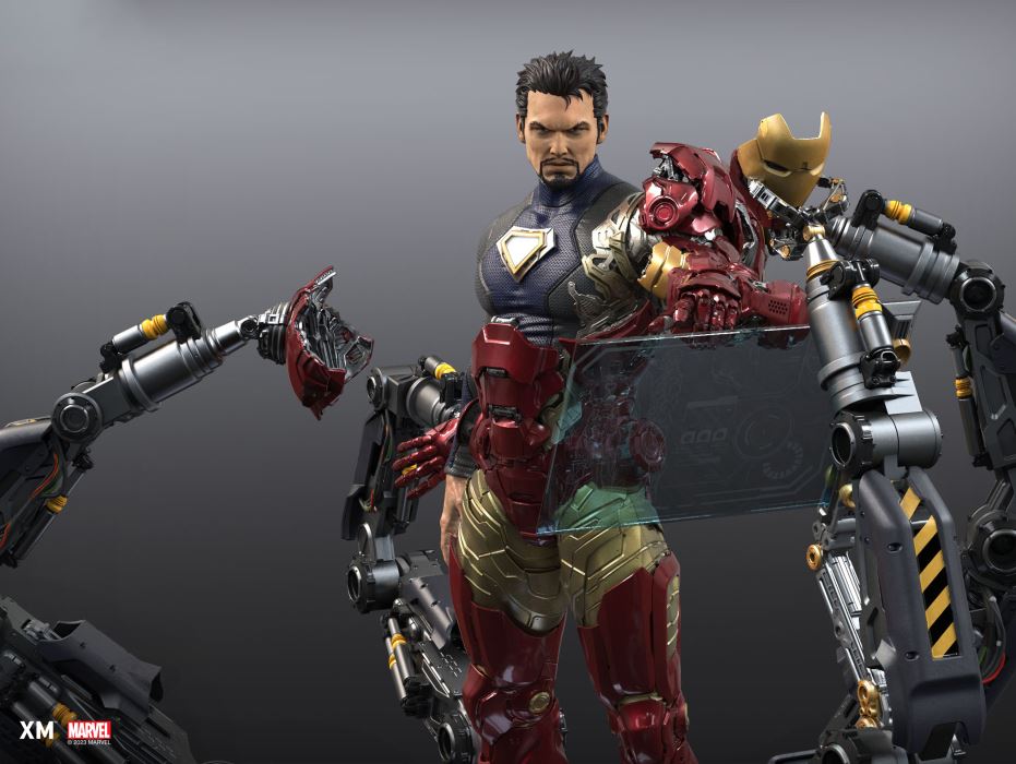 Iron Man (Suit Up) Ver B 1/4 Scale