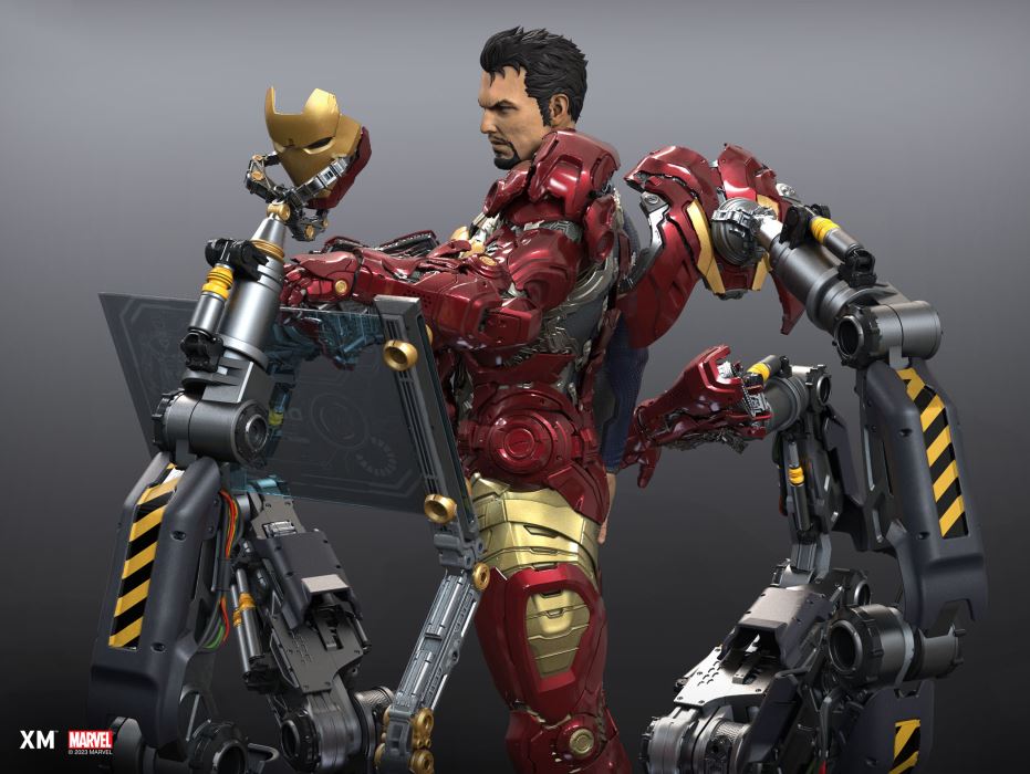Iron Man (Suit Up) Ver B 1/4 Scale