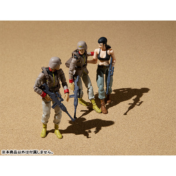 G.M.G. (Gundam Military Generation) Mobile Suit Gundam The 08th MS Team U.N.T. V-SP09 Common soldier & Federal soldier's motorcycle