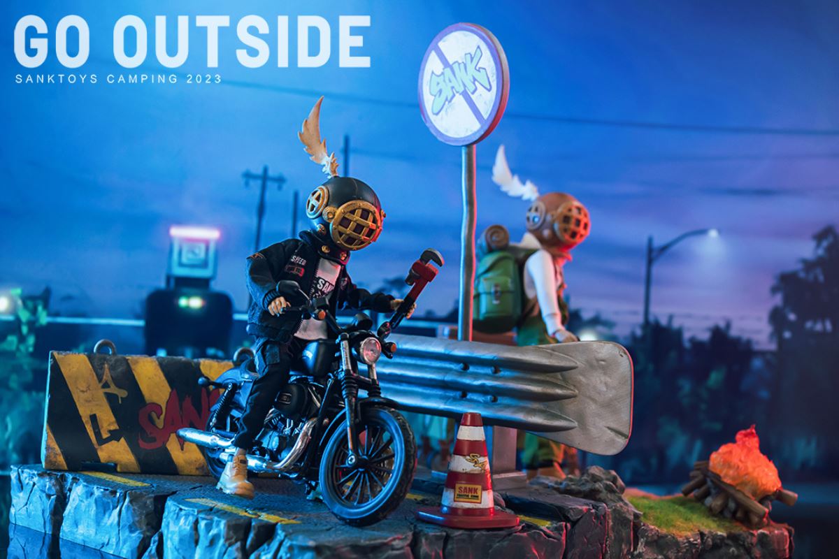 Wilderness Rider & Camping Boy 1/12