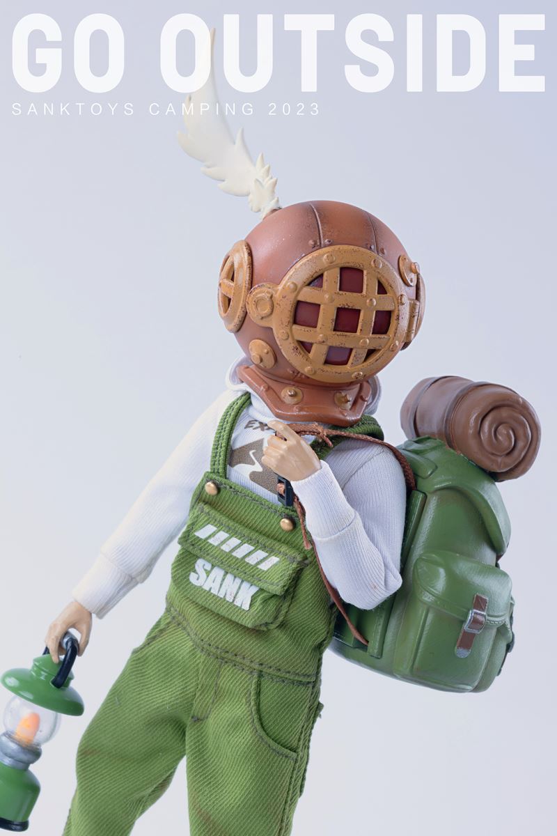 Wilderness Rider & Camping Boy 1/12