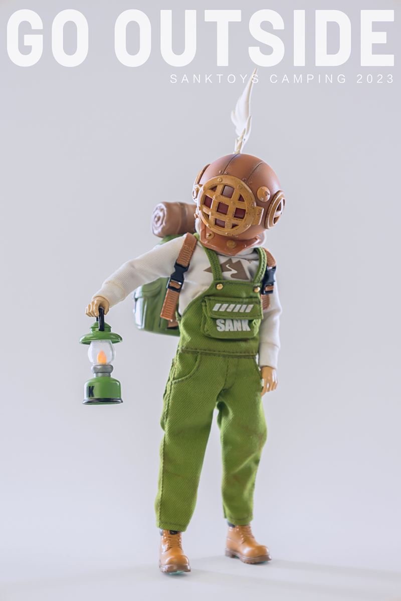 Wilderness Rider & Camping Boy 1/12