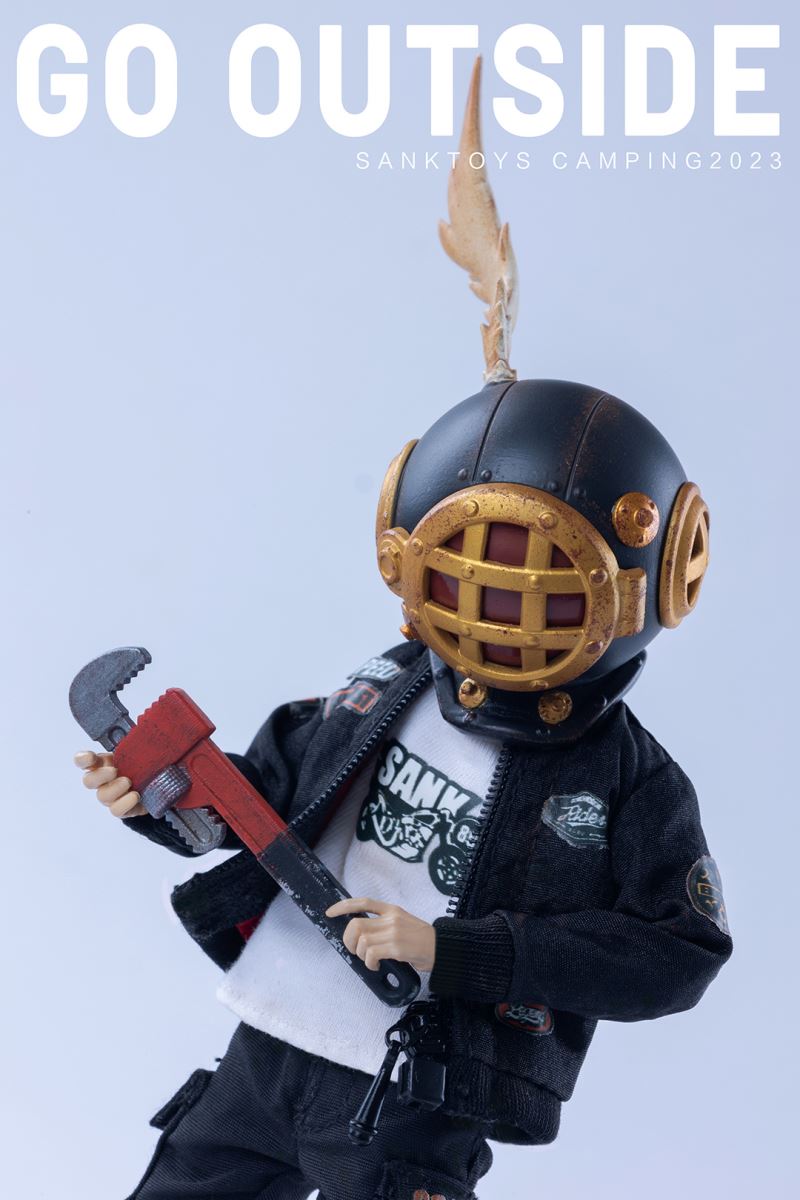 Wilderness Rider & Camping Boy 1/12