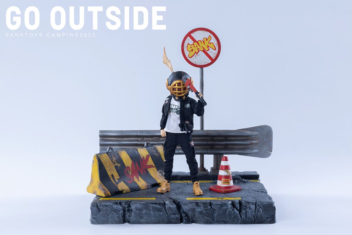 Wilderness Rider & Camping Boy 1/12