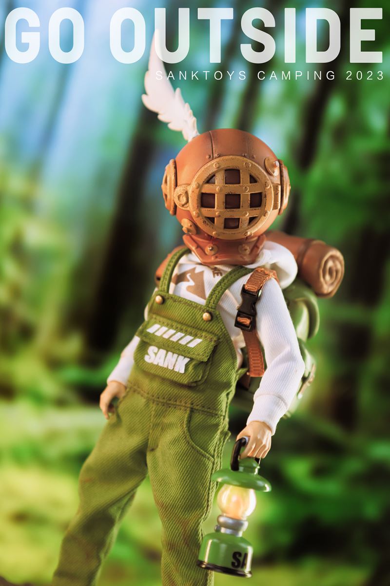 Wilderness Rider & Camping Boy 1/12
