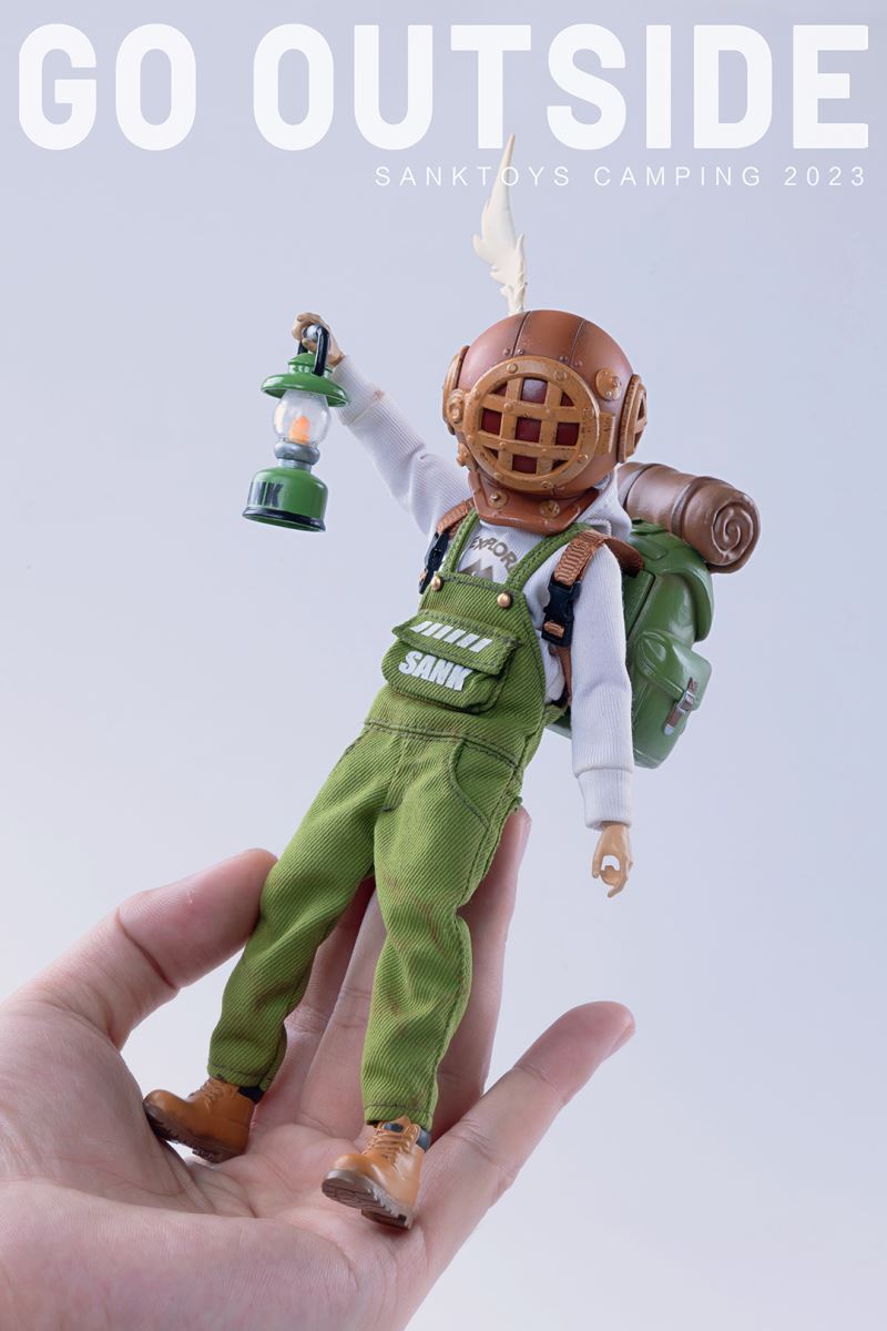 Wilderness Rider & Camping Boy 1/12