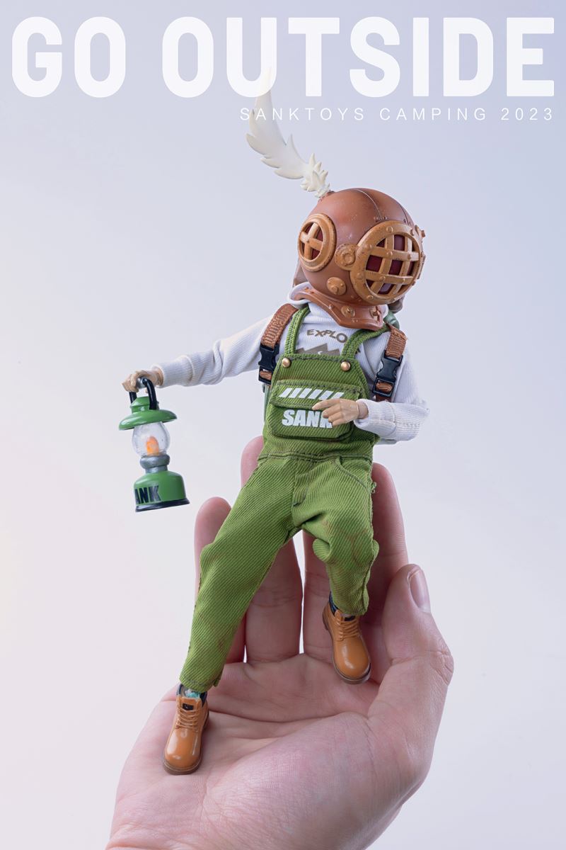 Wilderness Rider & Camping Boy 1/12