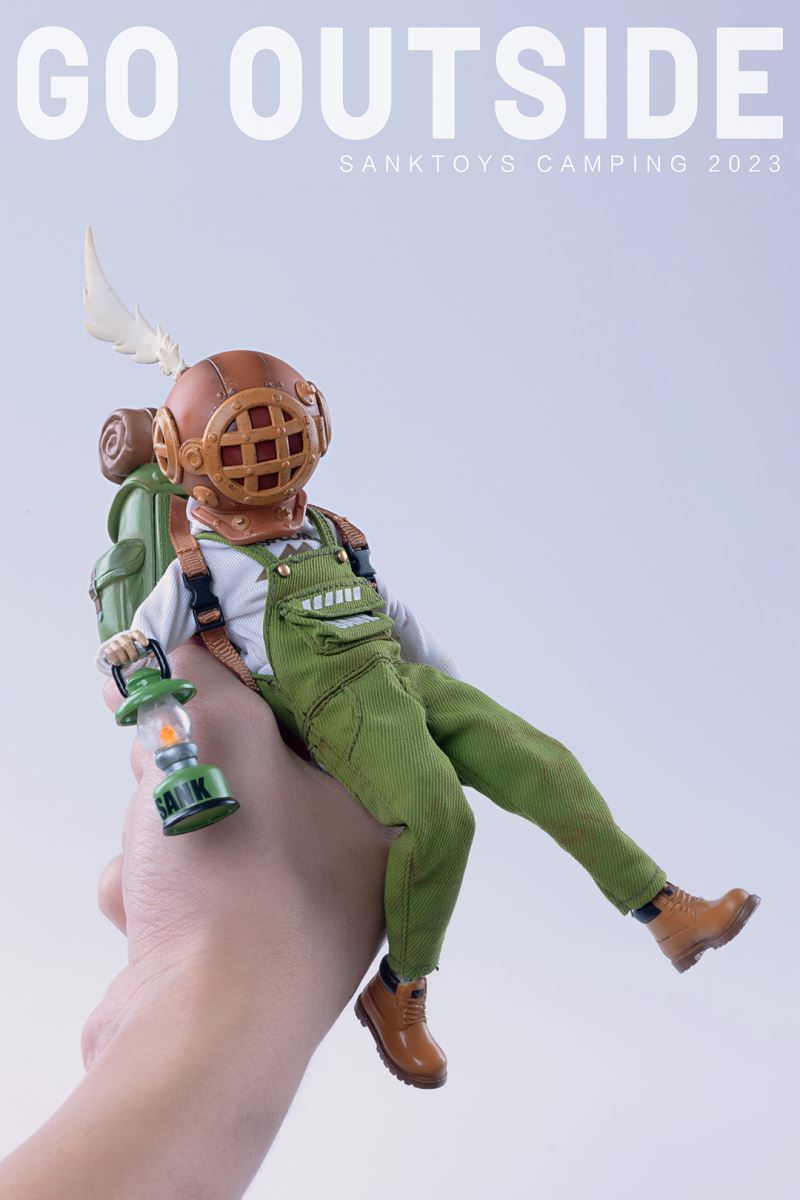 Wilderness Rider & Camping Boy 1/12