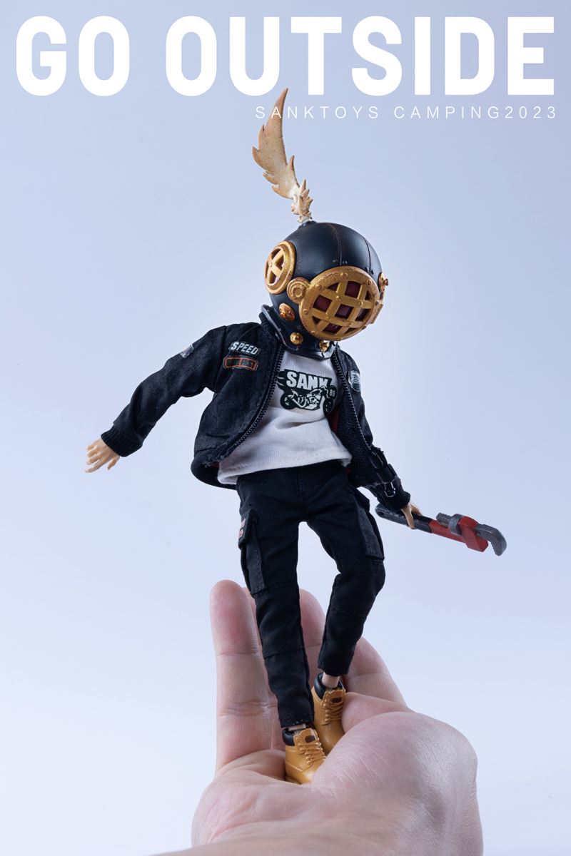 Wilderness Rider & Camping Boy 1/12