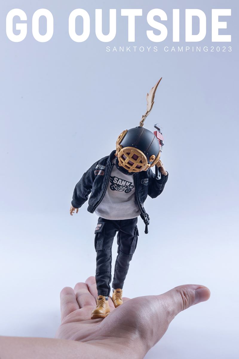Wilderness Rider & Camping Boy 1/12
