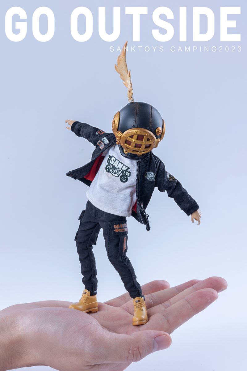 Wilderness Rider & Camping Boy 1/12