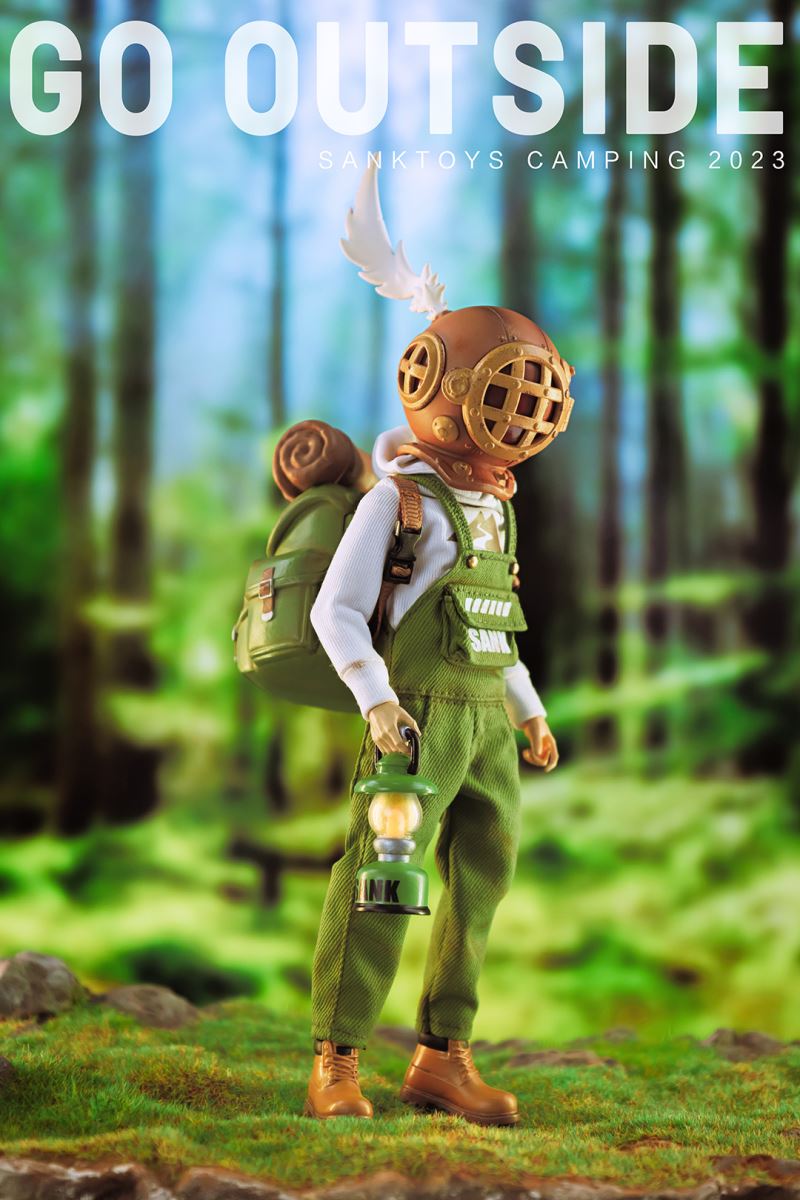 Wilderness Rider & Camping Boy 1/12