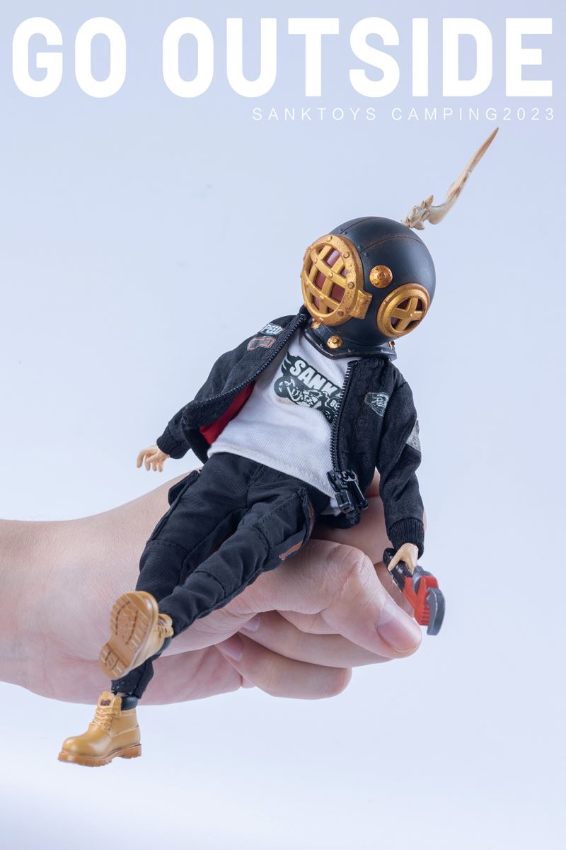 Wilderness Rider & Camping Boy 1/12