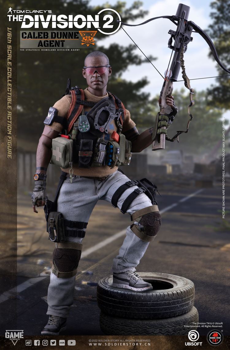 Ubisoft The Division 2 Agent Caleb Dunne 1/6