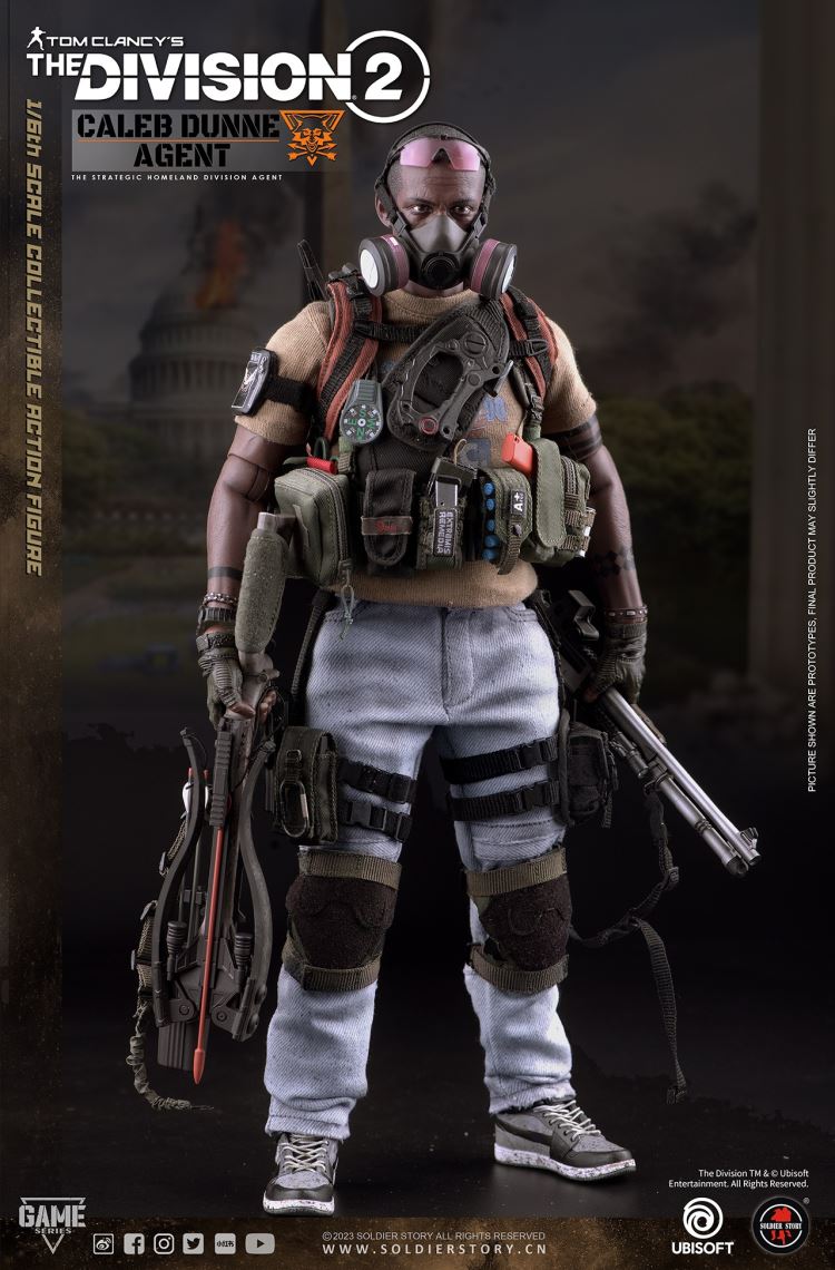 Ubisoft The Division 2 Agent Caleb Dunne 1/6