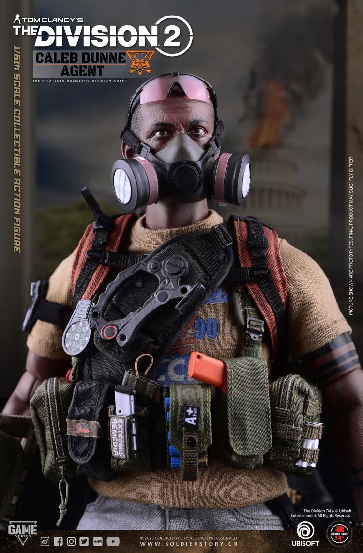 Ubisoft The Division 2 Agent Caleb Dunne 1/6