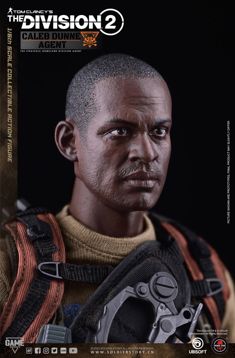 Ubisoft The Division 2 Agent Caleb Dunne 1/6