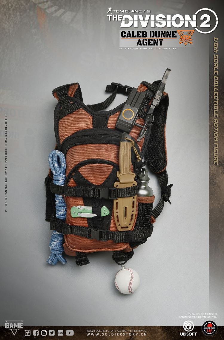 Ubisoft The Division 2 Agent Caleb Dunne 1/6